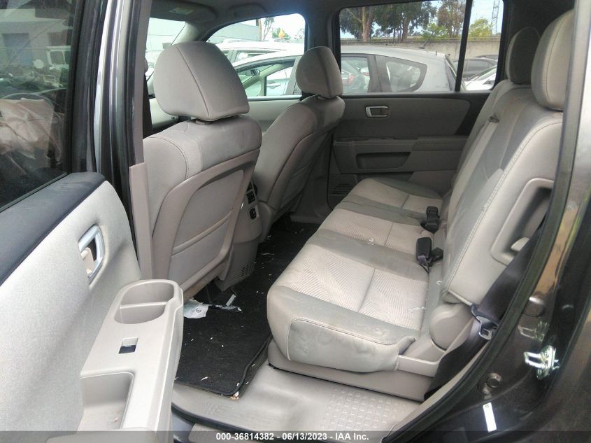 2014 HONDA PILOT LX - 5FNYF3H28EB022880