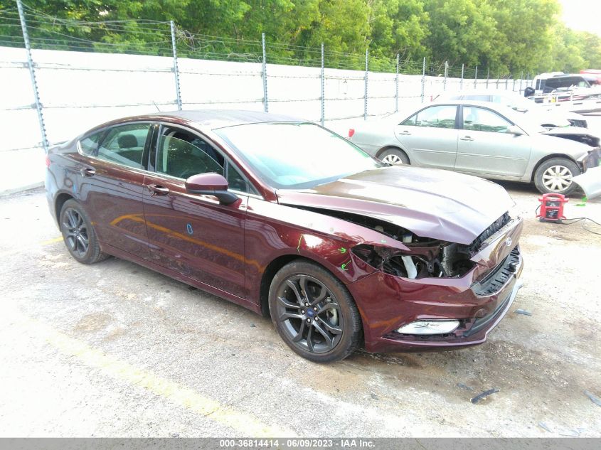 2018 FORD FUSION SE - 3FA6P0HDXJR149519