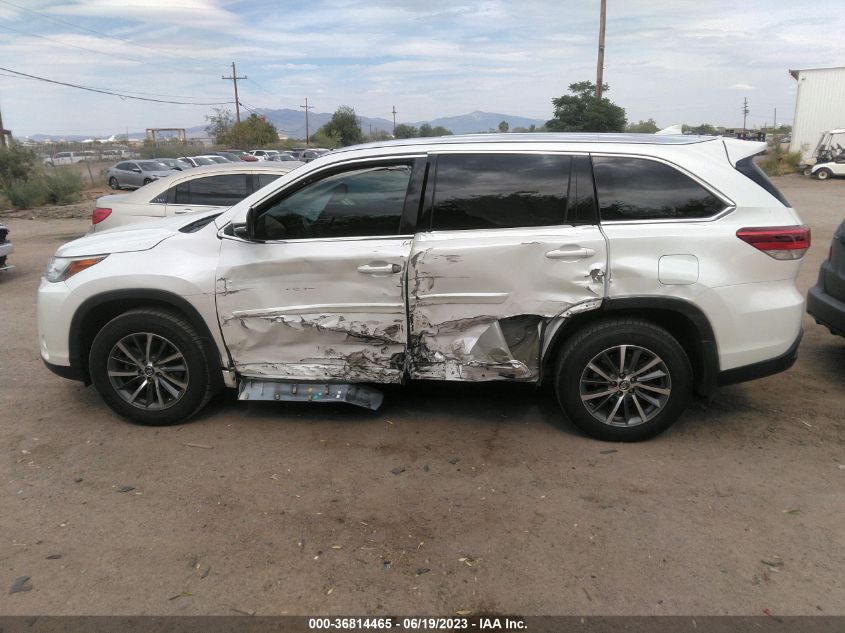 2018 TOYOTA HIGHLANDER SE/XLE - 5TDJZRFH7JS846751