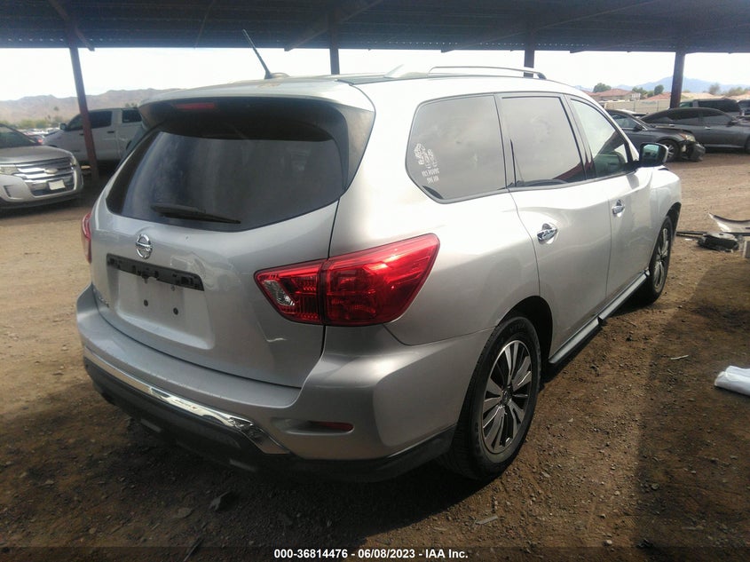 VIN 5N1DR2MN0HC685633 2017 NISSAN PATHFINDER S
