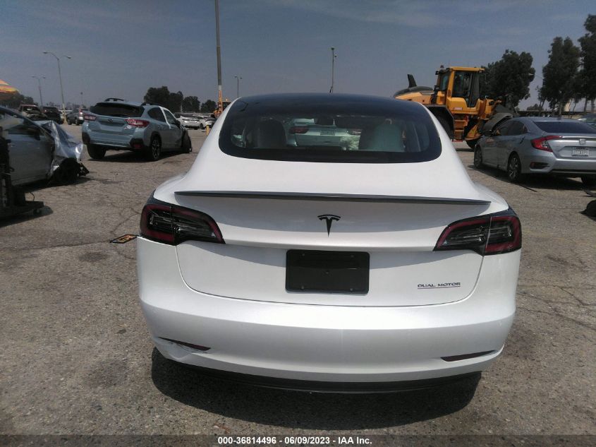 2022 TESLA MODEL 3 PERFORMANCE - 5YJ3E1EC7NF209297