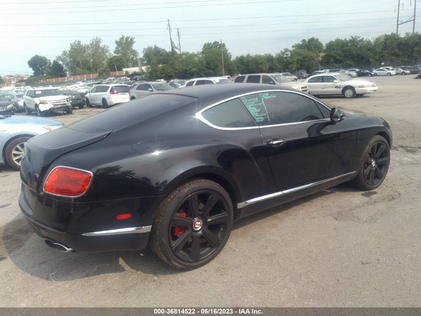 2014 BENTLEY CONTINENTAL GT V8 - SCBFT7ZA0EC093682