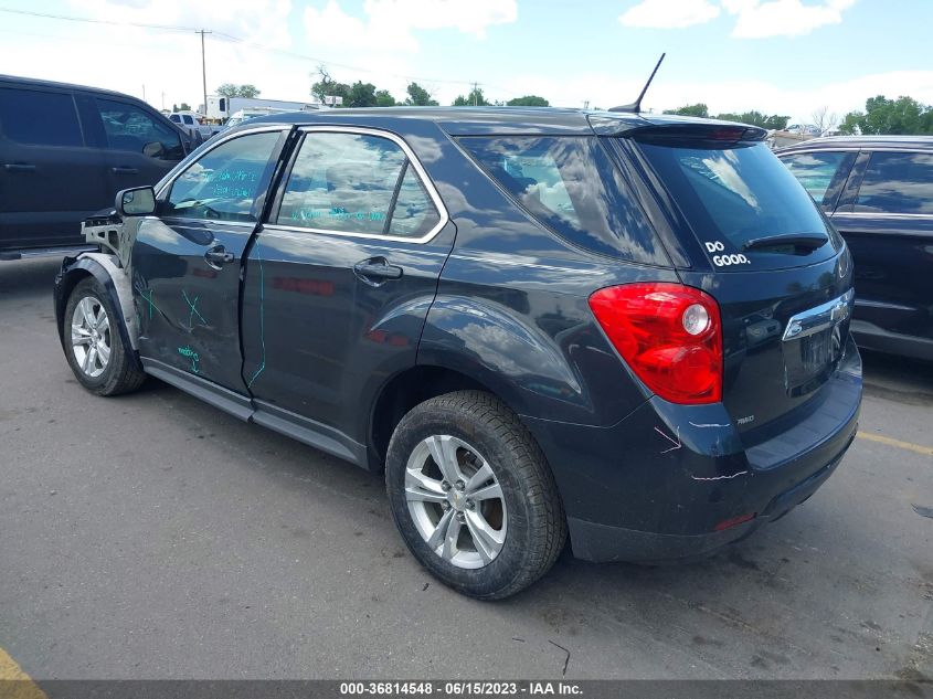 2013 CHEVROLET EQUINOX LS - 2GNFLCEK1D6412381