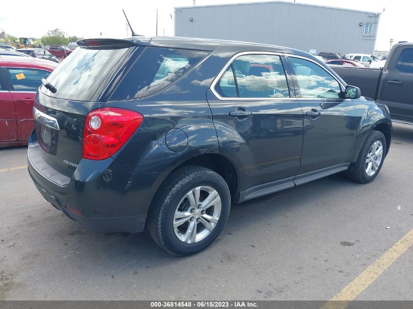 2013 CHEVROLET EQUINOX LS - 2GNFLCEK1D6412381
