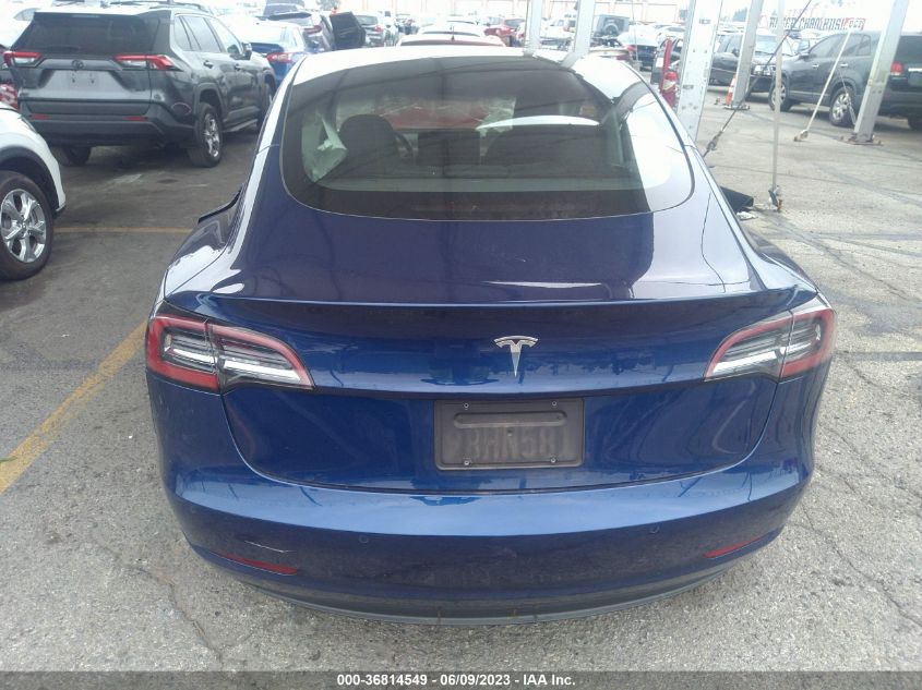 2022 TESLA MODEL 3 - 5YJ3E1EA4NF250680