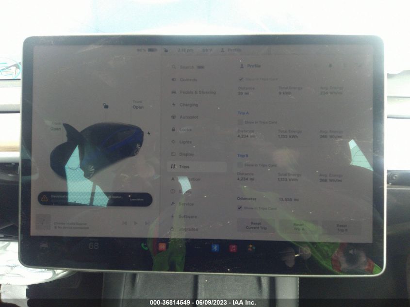 2022 TESLA MODEL 3 - 5YJ3E1EA4NF250680