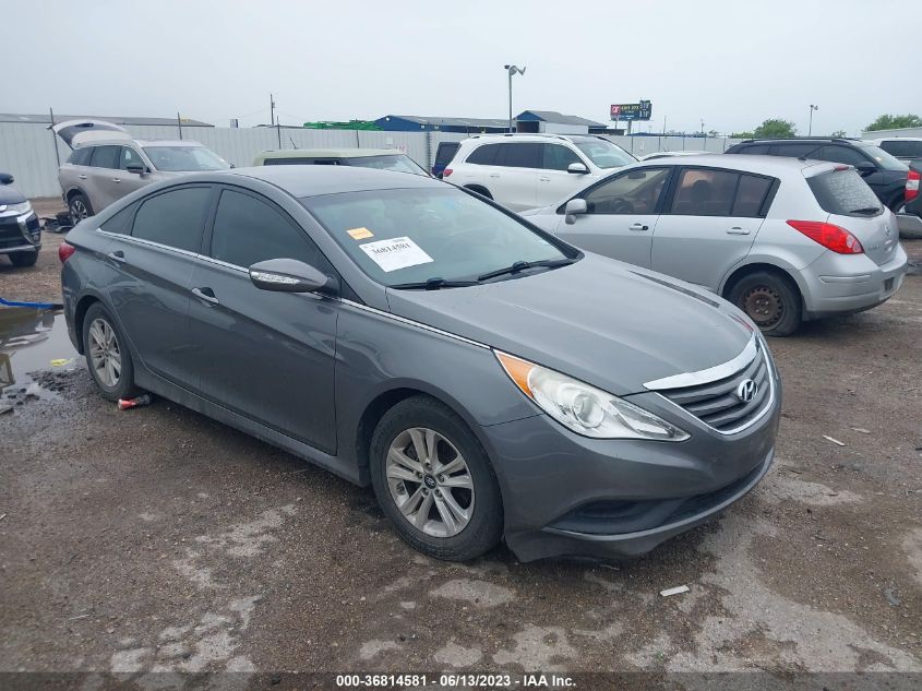 2014 HYUNDAI SONATA GLS - 5NPEB4ACXEH846789