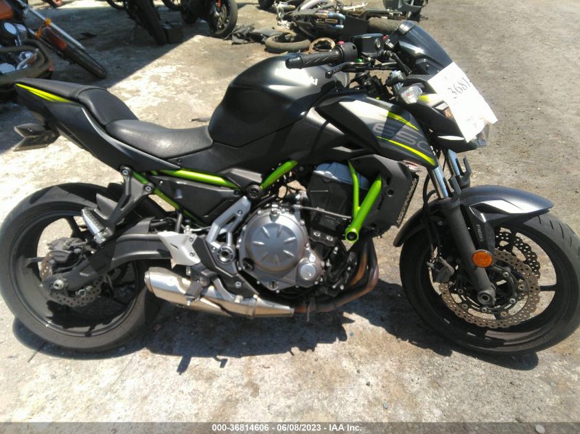 2019 KAWASAKI ER650 H JKAEREH15KDA35471