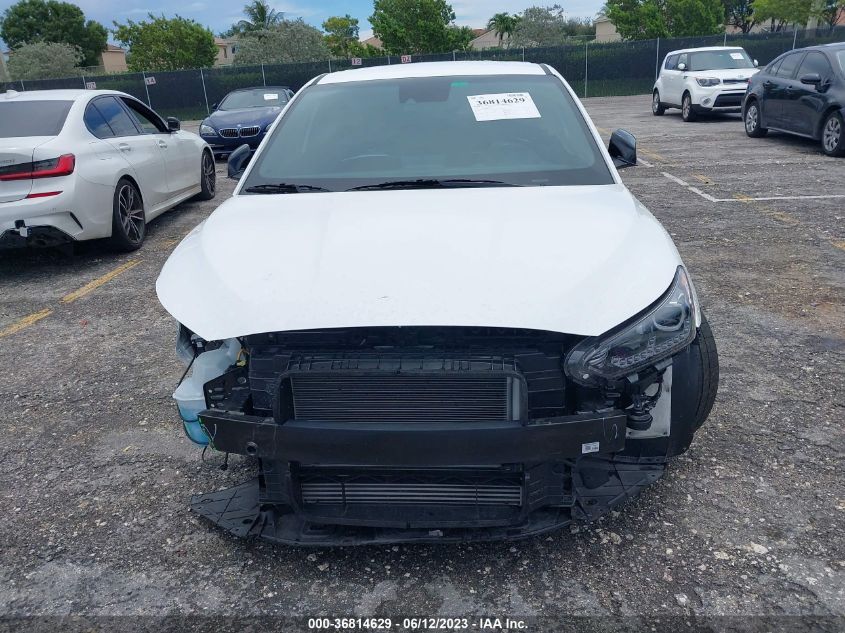2022 HYUNDAI VELOSTER N KMHT36AH8NU012517