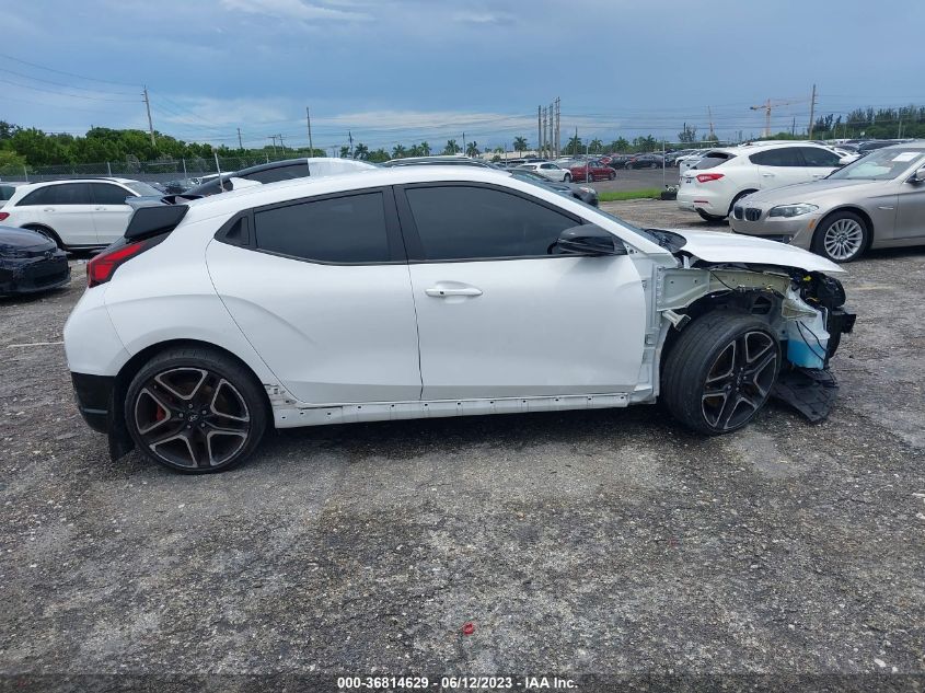 2022 HYUNDAI VELOSTER N KMHT36AH8NU012517