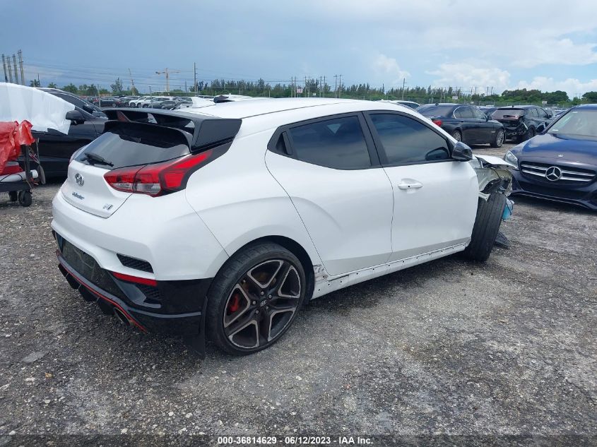 2022 HYUNDAI VELOSTER N KMHT36AH8NU012517
