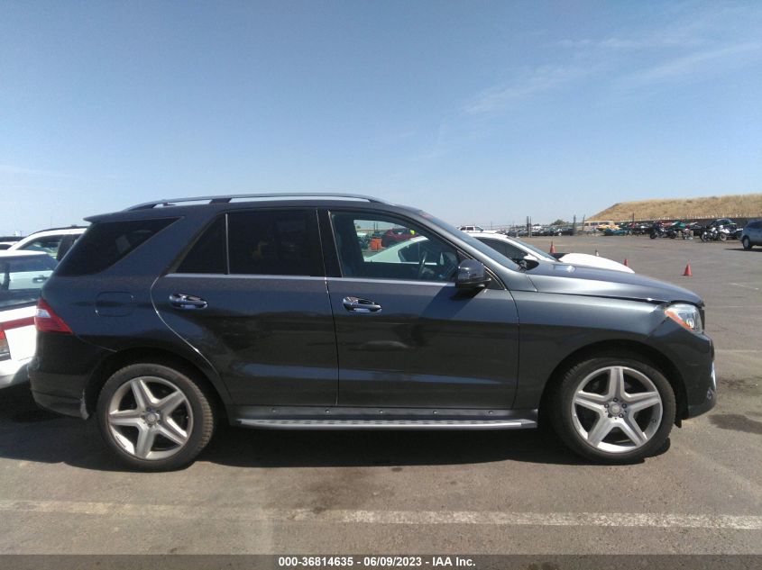 2015 MERCEDES-BENZ ML 400 4MATIC 4JGDA5GB7FA609670