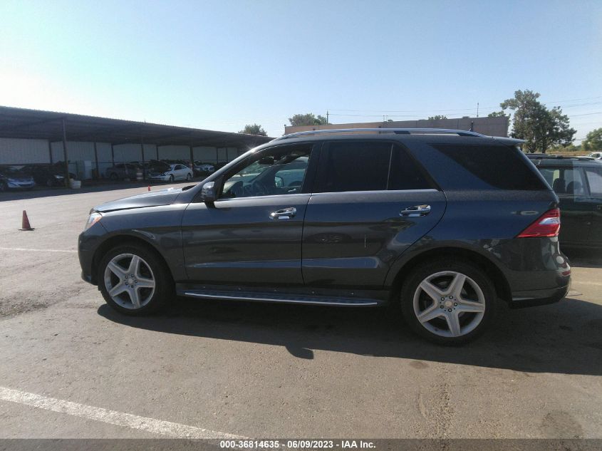 2015 MERCEDES-BENZ ML 400 4MATIC 4JGDA5GB7FA609670