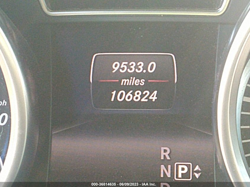 2015 MERCEDES-BENZ ML 400 4MATIC 4JGDA5GB7FA609670