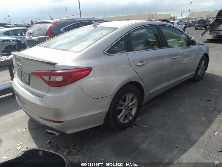 2015 HYUNDAI SONATA SE - 5NPE24AF3FH168043