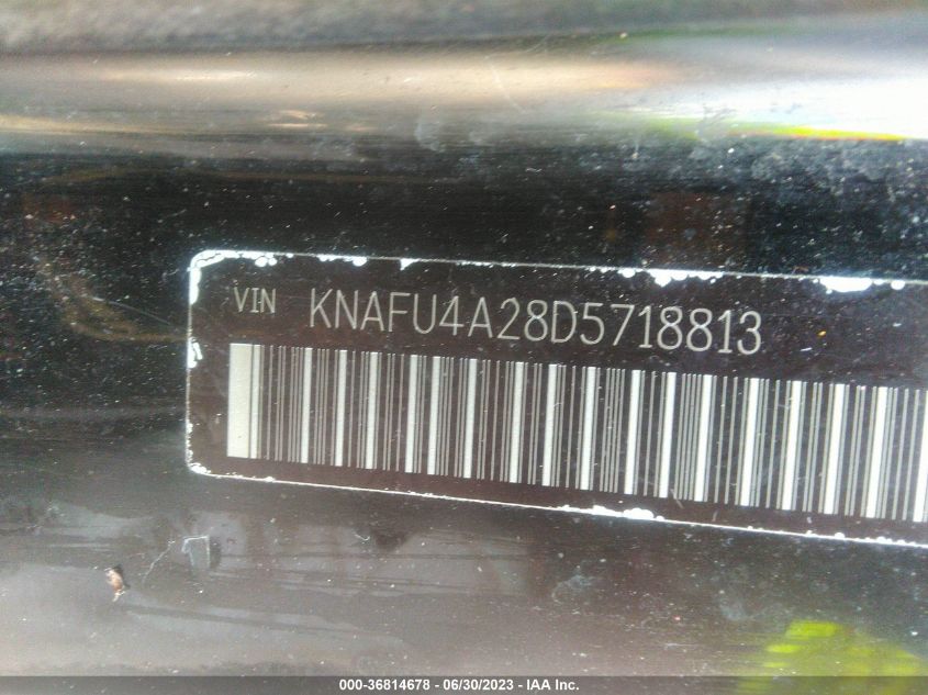2013 KIA FORTE EX - KNAFU4A28D5718813