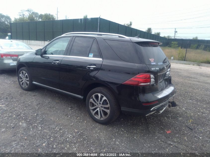 2016 MERCEDES-BENZ GLE GLE 350 - 4JGDA5HB9GA715666