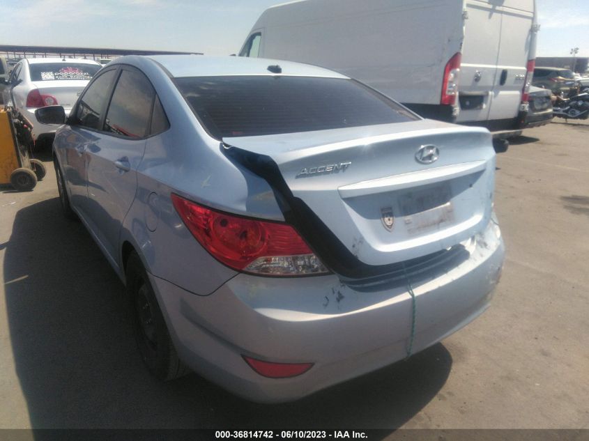 2014 HYUNDAI ACCENT GLS - KMHCT4AE4EU609108
