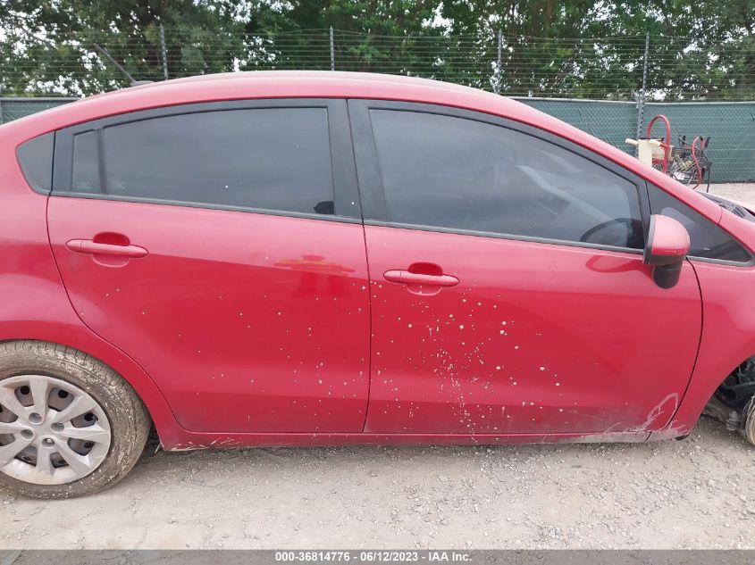2013 KIA RIO LX - KNADM4A33D6265257