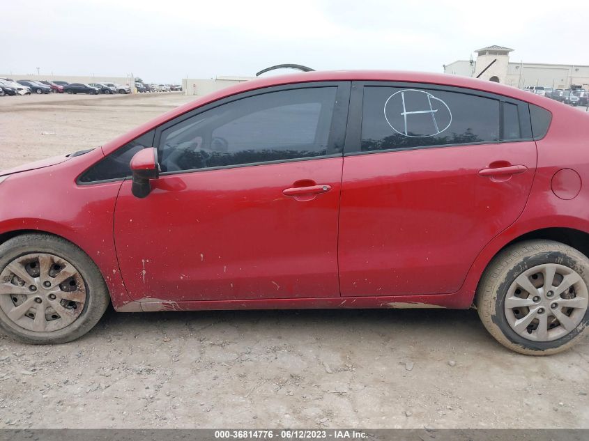 2013 KIA RIO LX - KNADM4A33D6265257