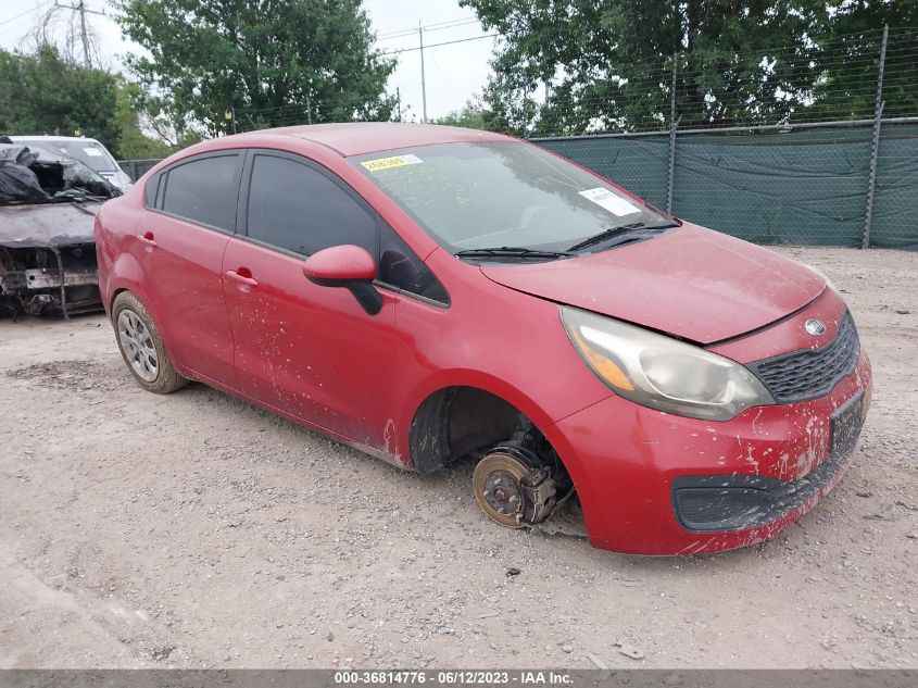 2013 KIA RIO LX - KNADM4A33D6265257
