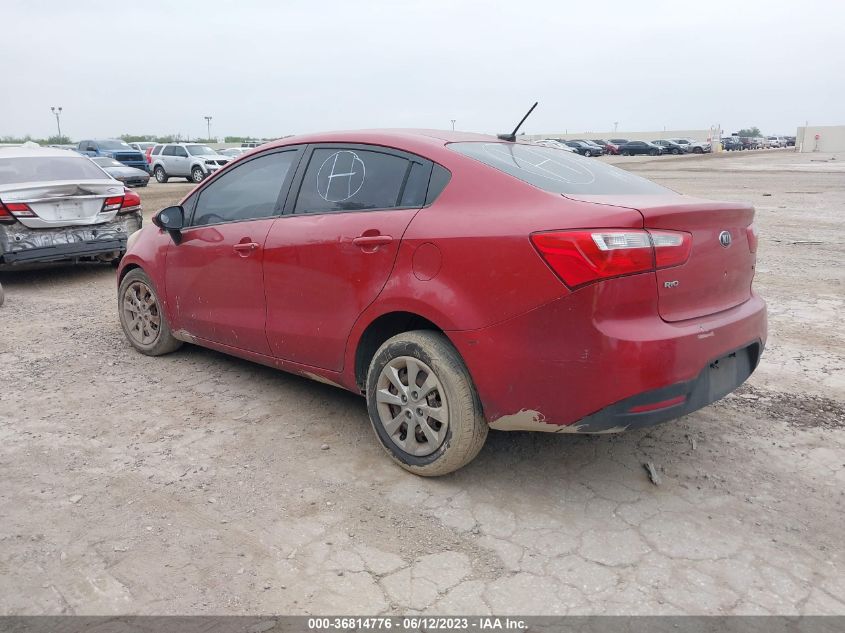 2013 KIA RIO LX - KNADM4A33D6265257