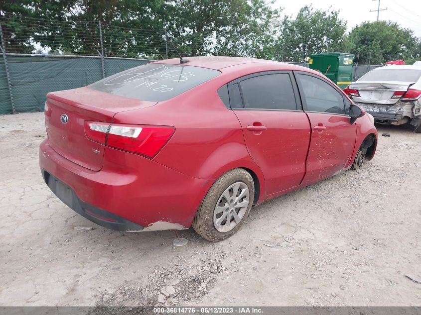 2013 KIA RIO LX - KNADM4A33D6265257