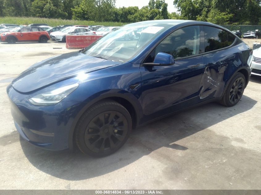 2023 TESLA MODEL Y LONG RANGE - 7SAYGDEE3PA107114