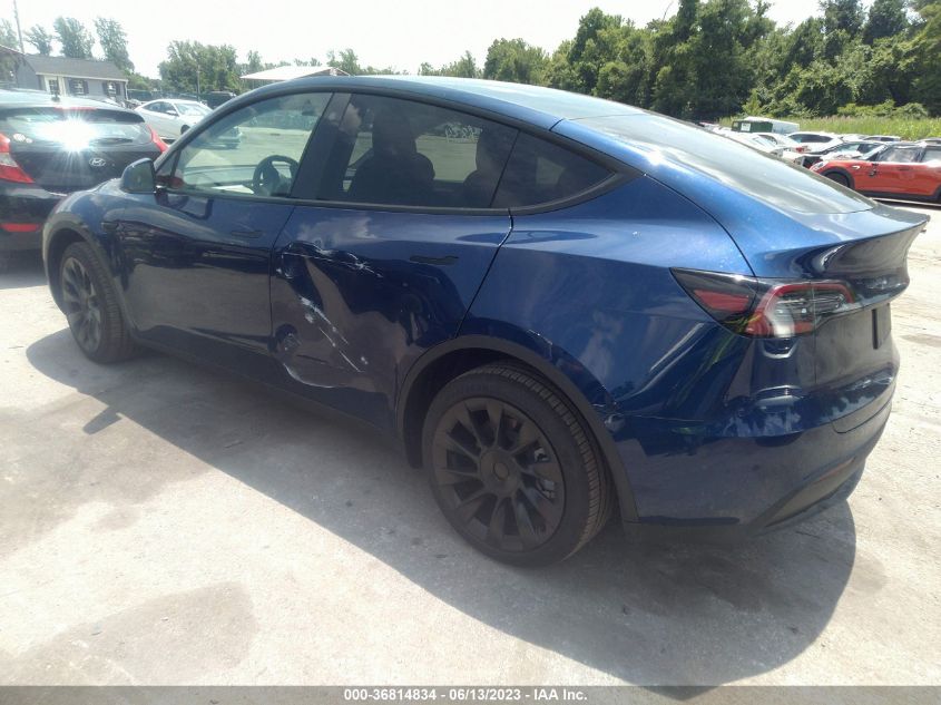 2023 TESLA MODEL Y LONG RANGE - 7SAYGDEE3PA107114