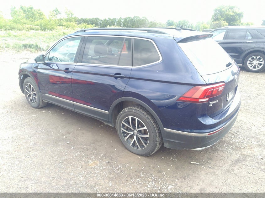 VIN 3VV2B7AX7MM031788 2021 VOLKSWAGEN TIGUAN SE/SE R-LINE BLACK/SEL