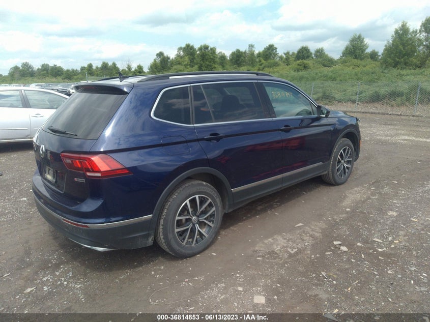 VIN 3VV2B7AX7MM031788 2021 VOLKSWAGEN TIGUAN SE/SE R-LINE BLACK/SEL