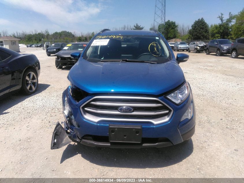 2022 FORD ECOSPORT SE - MAJ6S3GL3NC470170
