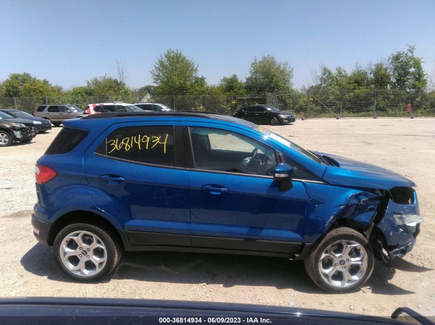 2022 FORD ECOSPORT SE - MAJ6S3GL3NC470170