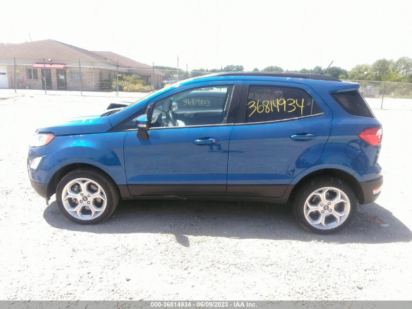 2022 FORD ECOSPORT SE - MAJ6S3GL3NC470170