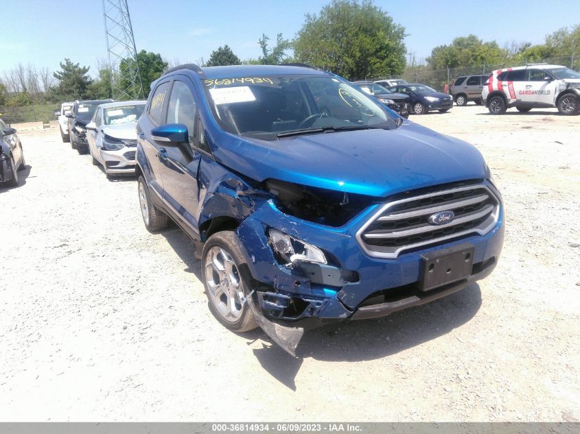 2022 FORD ECOSPORT SE - MAJ6S3GL3NC470170