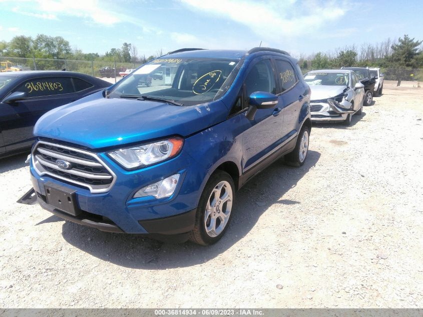 2022 FORD ECOSPORT SE - MAJ6S3GL3NC470170