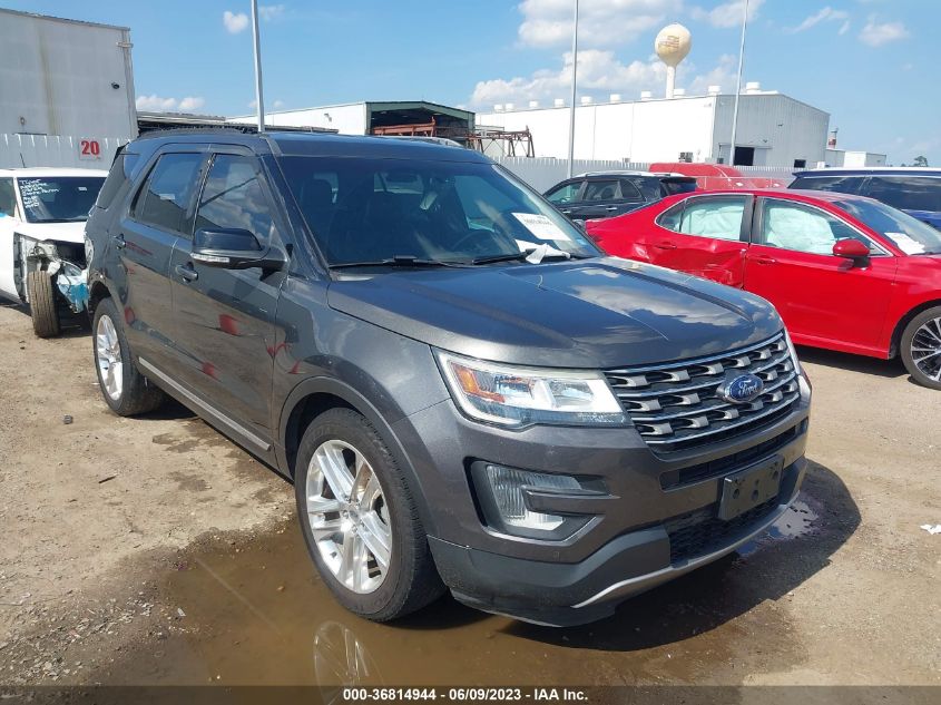 2016 FORD EXPLORER XLT - 1FM5K7D82GGD27165