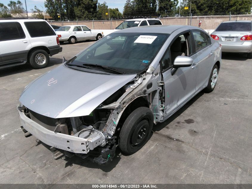 2015 HONDA CIVIC SEDAN LX - 19XFB2F56FE261460