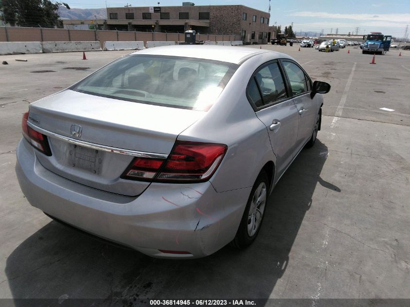 2015 HONDA CIVIC SEDAN LX - 19XFB2F56FE261460