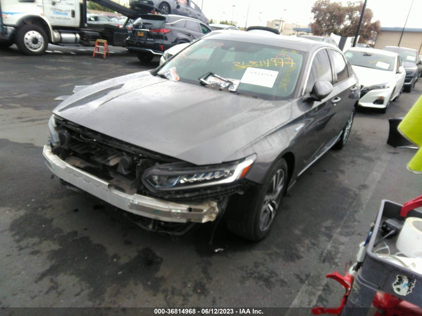 VIN 1HGCV3F57JA004997 2018 HONDA ACCORD HYBRID EX-L