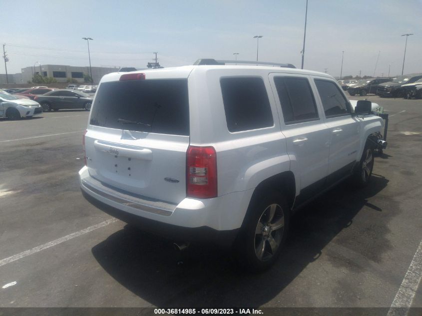 2016 JEEP PATRIOT HIGH ALTITUDE EDITION - 1C4NJRFBXGD595393