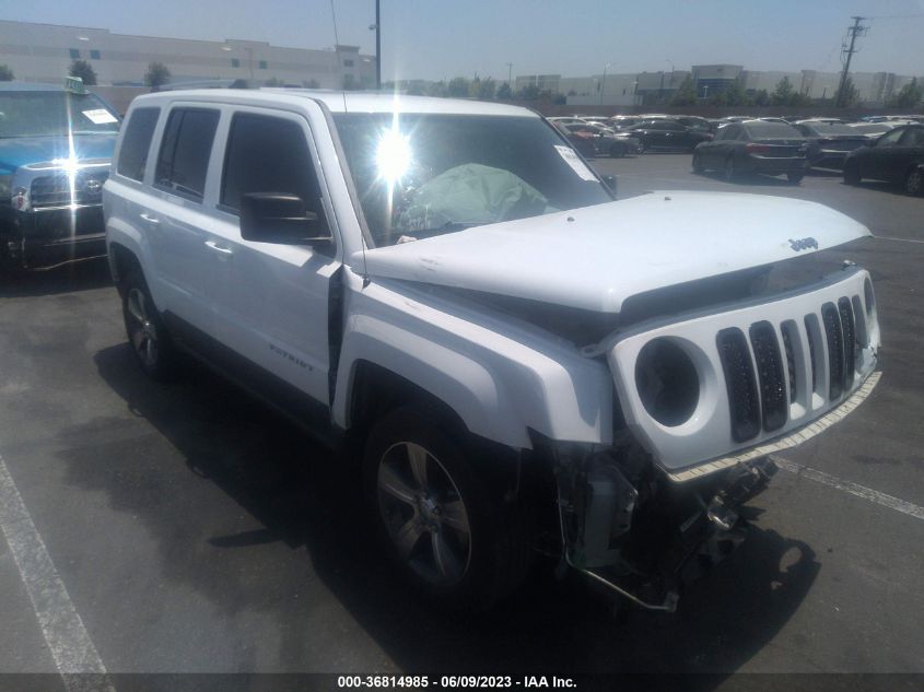 2016 JEEP PATRIOT HIGH ALTITUDE EDITION - 1C4NJRFBXGD595393