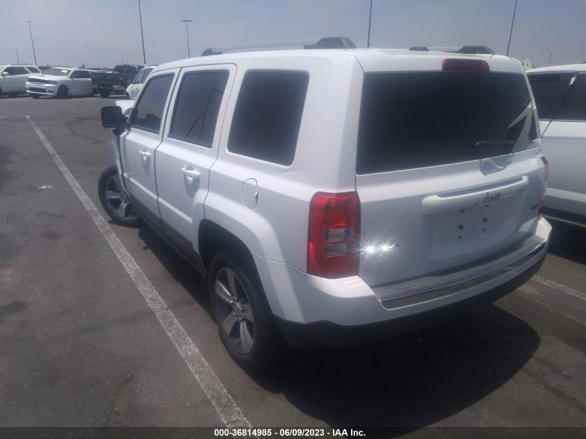 2016 JEEP PATRIOT HIGH ALTITUDE EDITION - 1C4NJRFBXGD595393