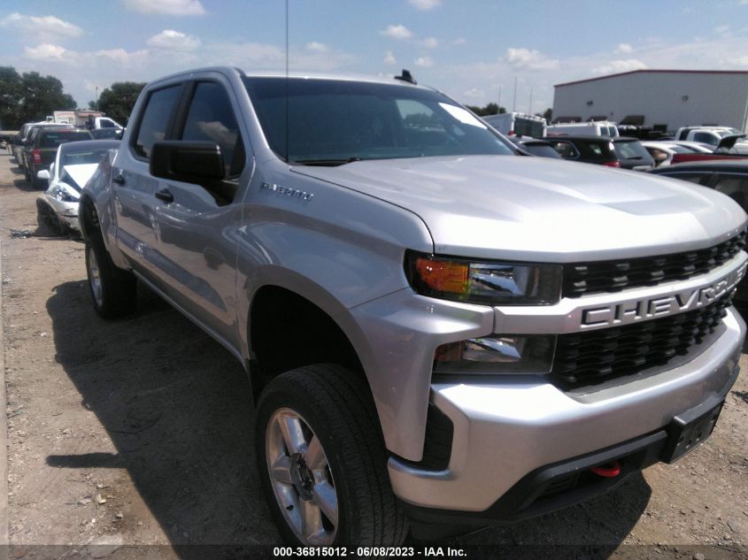 2019 CHEVROLET SILVERADO 1500 CUSTOM - 3GCPWBEF1KG146167