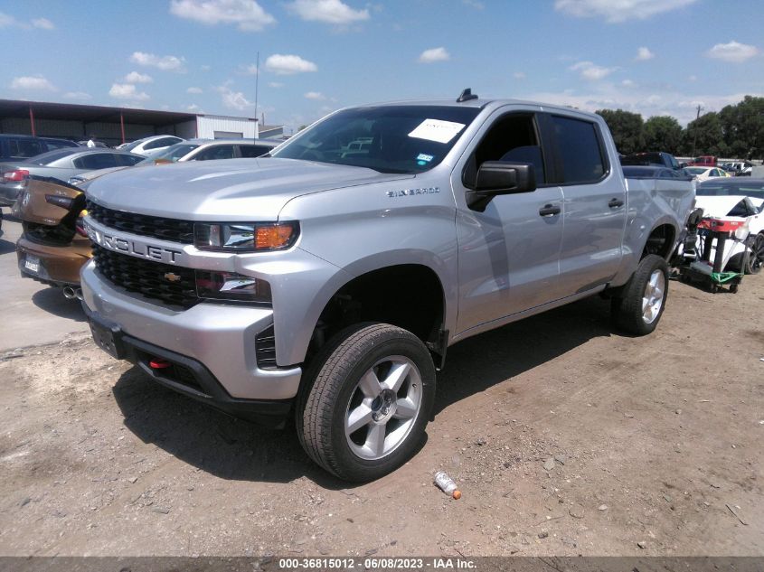 2019 CHEVROLET SILVERADO 1500 CUSTOM - 3GCPWBEF1KG146167