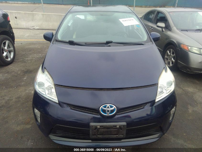 2013 TOYOTA PRIUS ONE/TWO/THREE/FOUR/FIVE - JTDKN3DU4D1729756