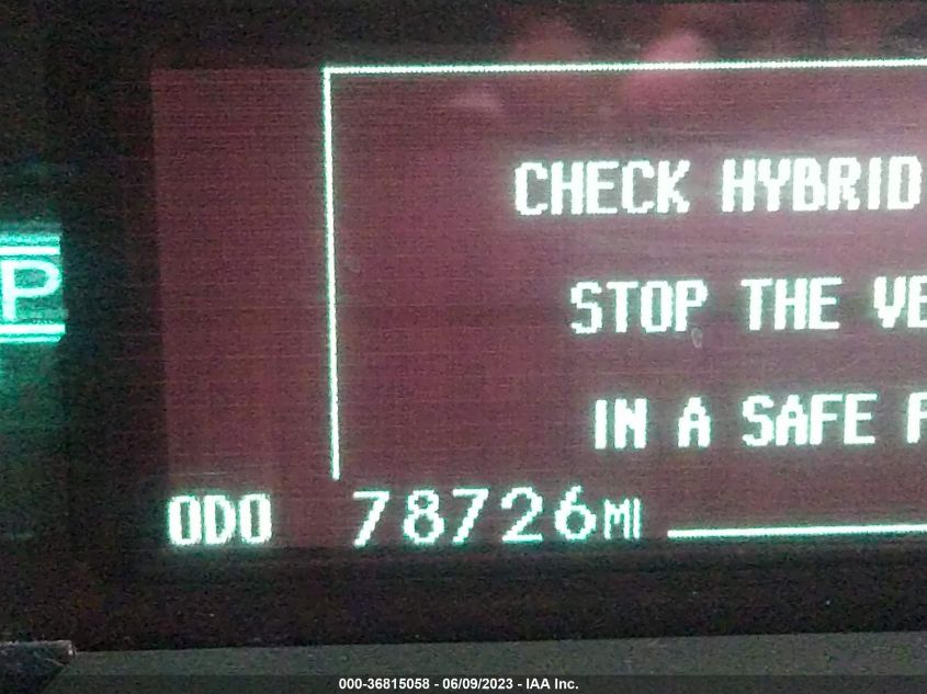 2013 TOYOTA PRIUS ONE/TWO/THREE/FOUR/FIVE - JTDKN3DU4D1729756