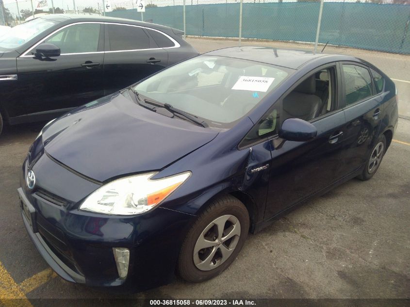 2013 TOYOTA PRIUS ONE/TWO/THREE/FOUR/FIVE - JTDKN3DU4D1729756