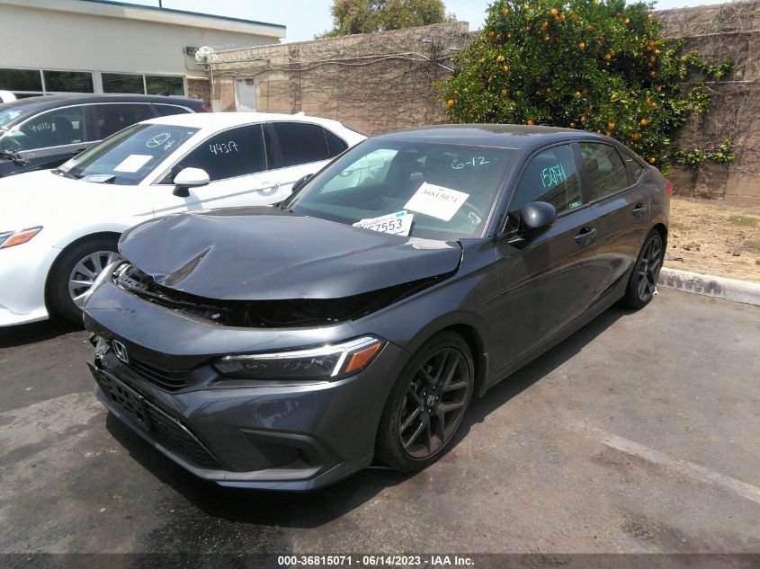 2023 HONDA CIVIC SEDAN SPORT - 2HGFE2F57PH508256
