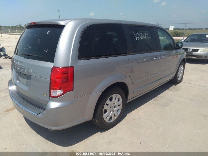 2014 DODGE GRAND CARAVAN SE - 2C4RDGBGXER356144